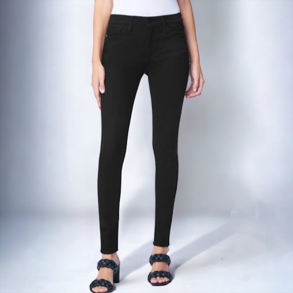 JOE’S JEANS flawless The Icon mid-rise Skinny Jean Black 25 - Picture 1 of 10